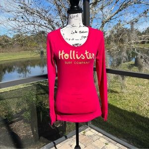 Hollister Pink Long Sleeve Tee * Final Price